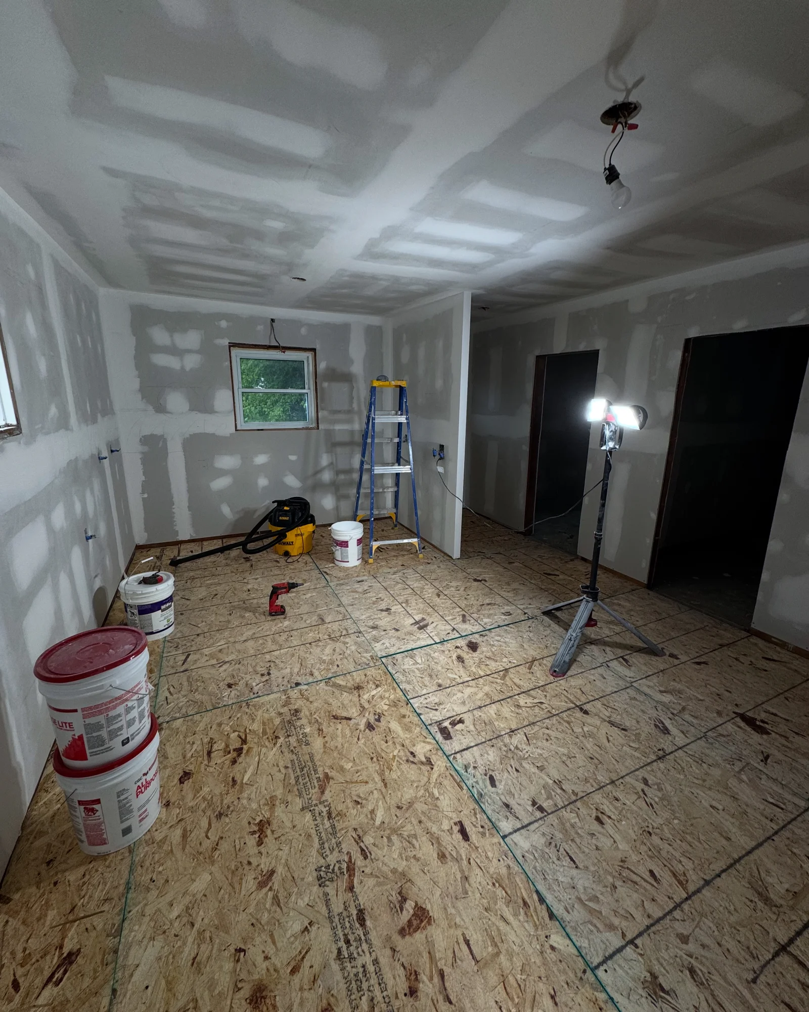 Drywall, Mud, Tape and Paint